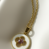 Fleur Éternelle Pendant Necklace