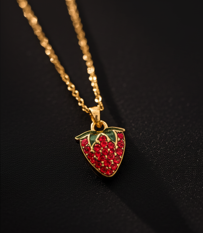 Berry Sweet Charm Necklace