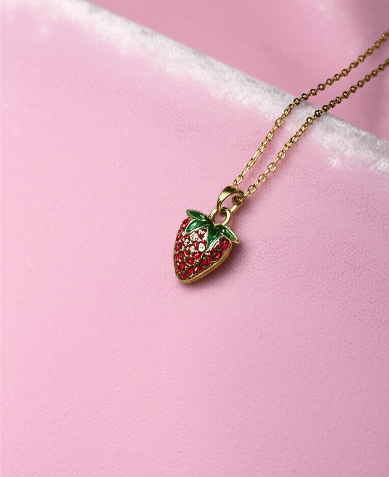 Berry Sweet Charm Necklace