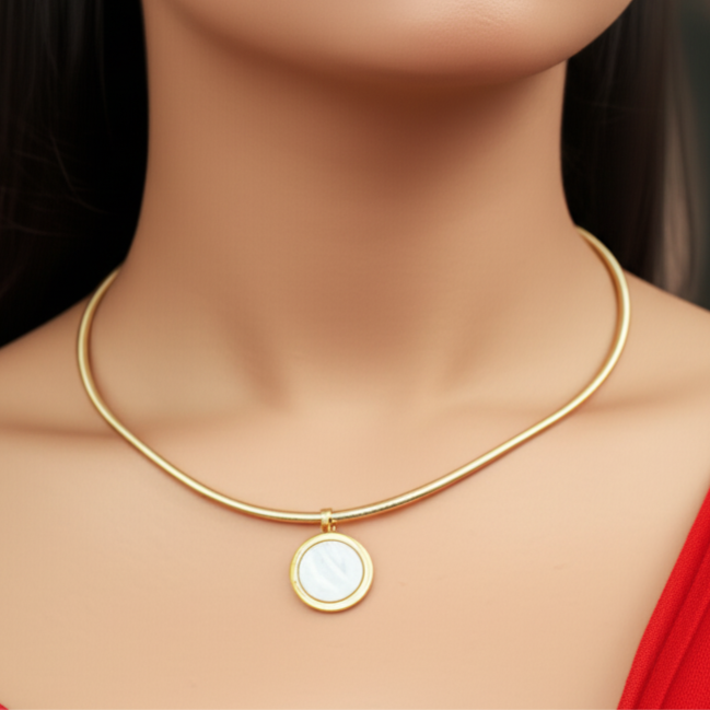 Aura Stone Necklace