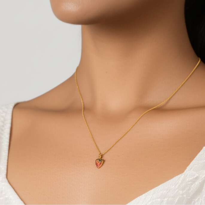 Berry Sweet Charm Necklace