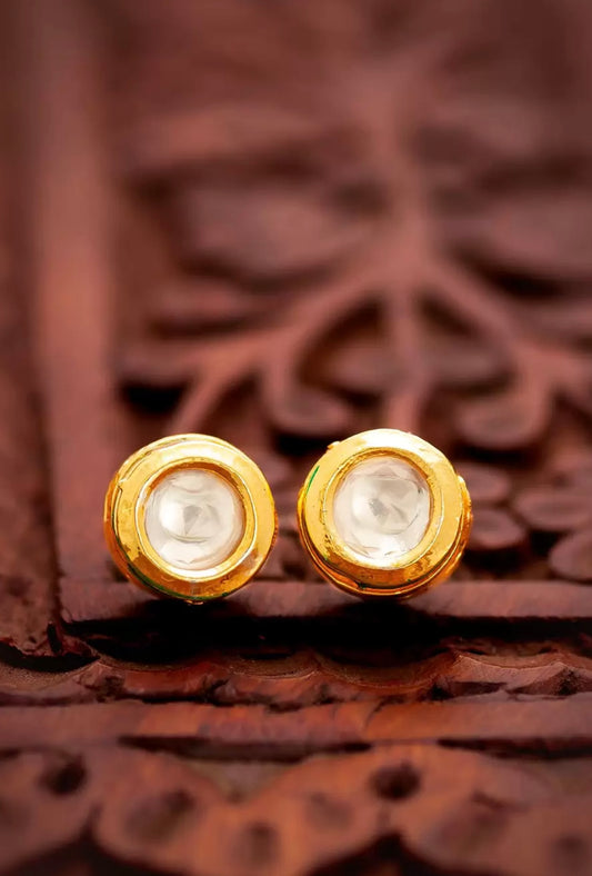Noorira Kundan Stud Earrings