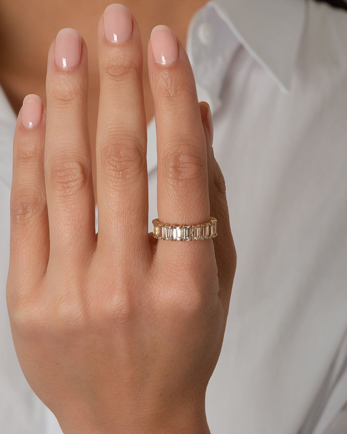 Lumière Solitaire Ring