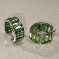 Green Glint Grace Earrings