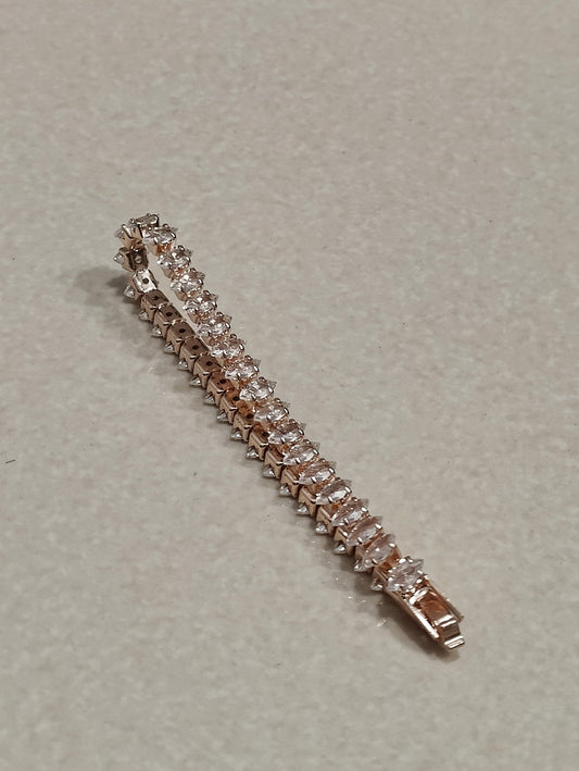 Blush Radiance Tennis Bracelet