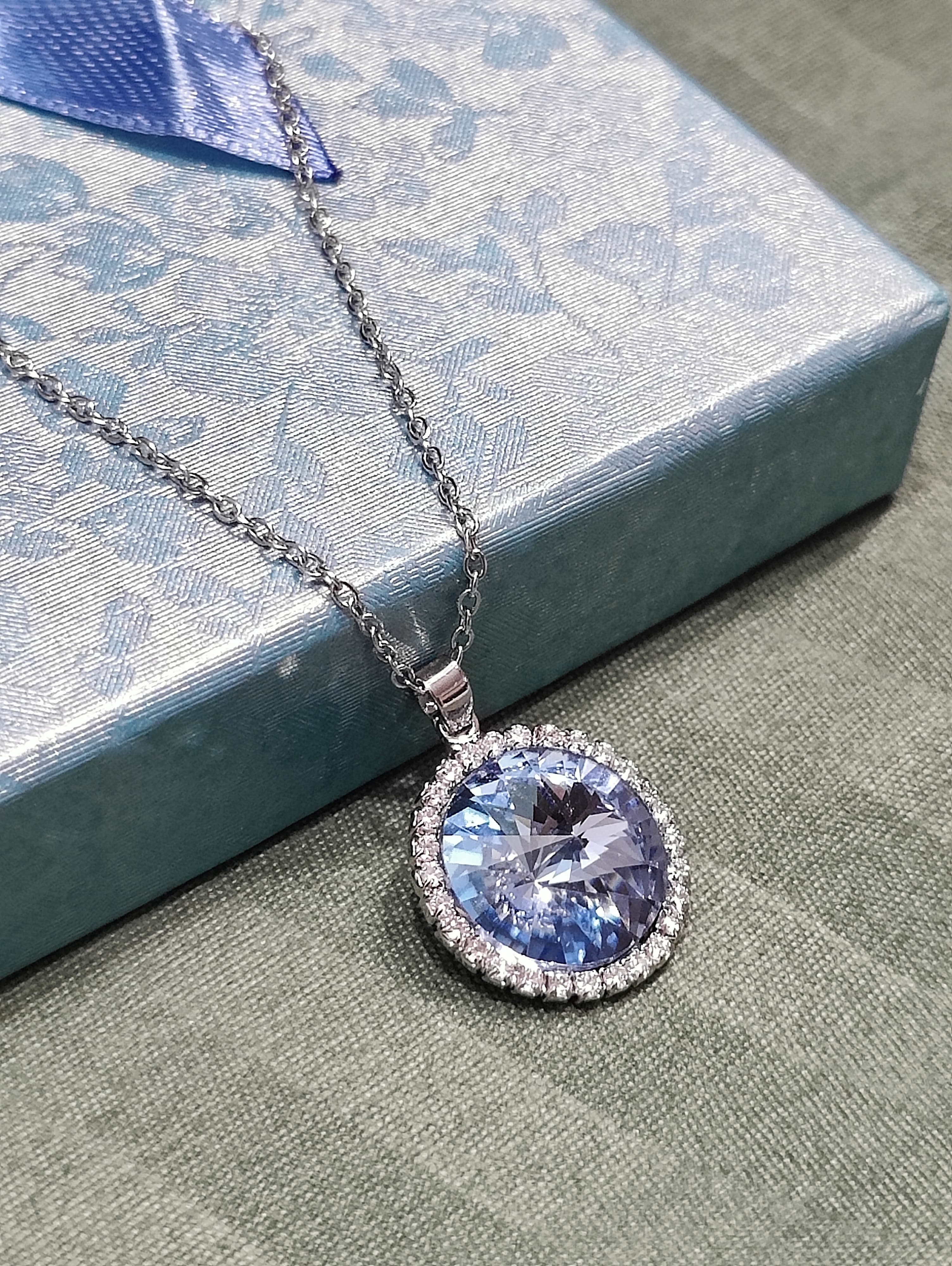 Swanlake Blue Elegance Necklace