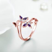 Wings of Grace butterfly Ring